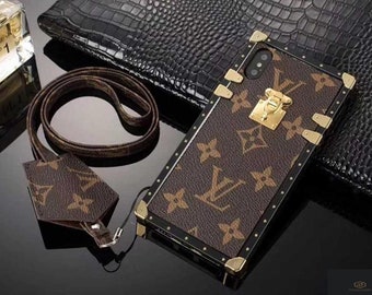 louis vuitton iphone case etsy